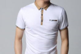 翻領(lǐng)t恤衫怎樣搭配才好看，黃紫服飾教您