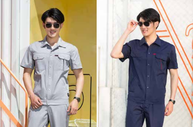 夏季企業(yè)定制短袖工作服通常用的什么面料？