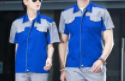 繡字繡logo短袖工作服定制logo位置會(huì)不舒服嗎？