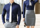 企業(yè)辦公樓人員工作服都會選擇西裝襯衫呢？